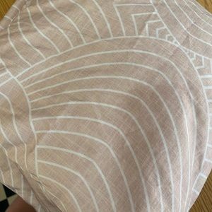 NEW custom Spoonflower cotton sateen duvet cover